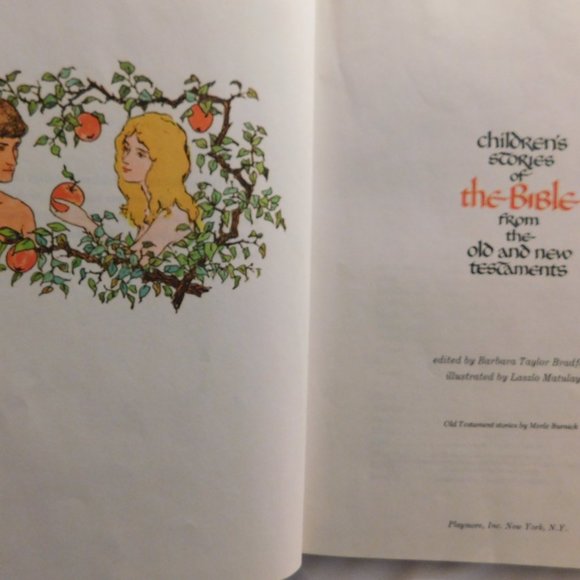 Children's Stories of the Bible From the Old and New Testaments 1968 Vintage - Picture 4 of 8